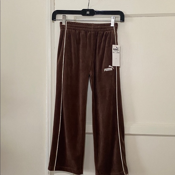 Puma Chestnut Velour Tracksuit Set - Picture 3 of 16